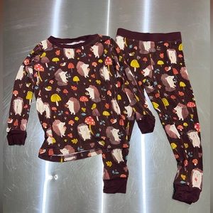 LITTLE SLEEPIES HAPPY HEDGEHOG 2T 2 PIECE SET